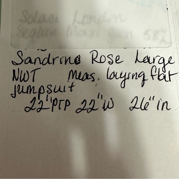 Free People X Sandrine Rose kimono jumpsuit  large red NWT - Picture 6 of 7